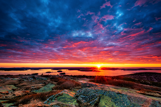 Sunrise ... or sunset? Acadia National Park, Josh Winer, Acadia Photo Safari