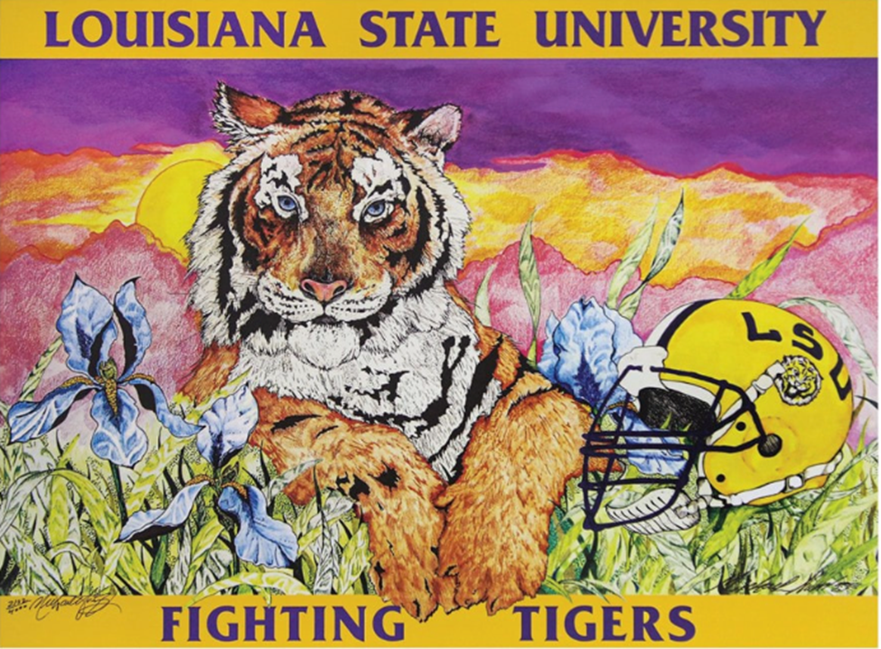 The LSU Fighting Tigers, Michael Hunt